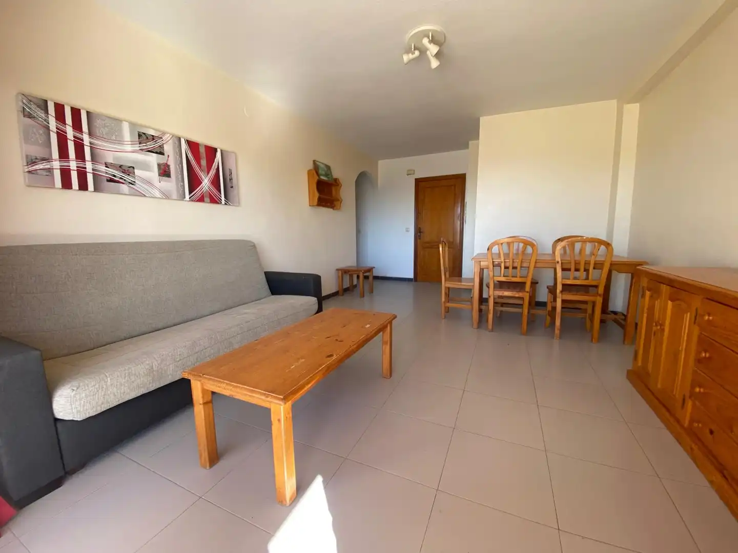 Sala de estar de Apartamento en venta en Xeraco con Amueblado