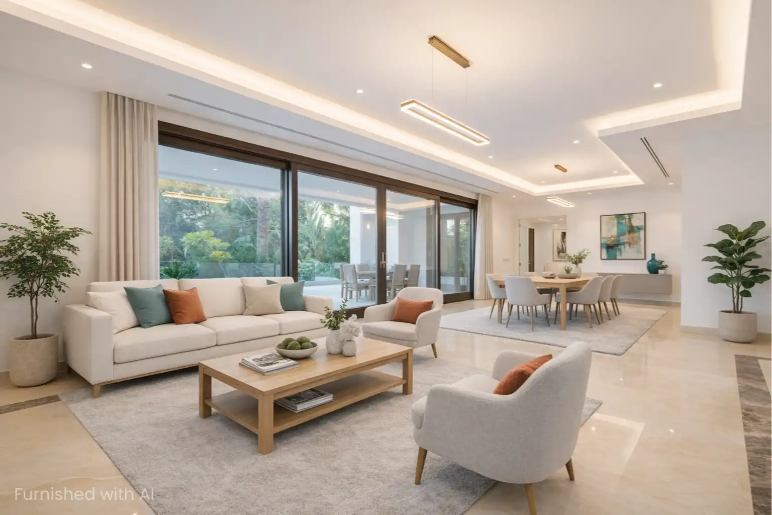 Living room of Houses for sale in Estepona  with Private garden, Terrace and Swimming Pool