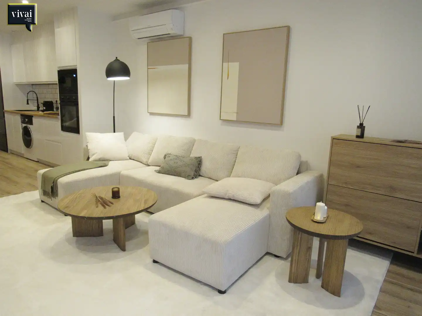Sala de estar de Estudio en venta en Tetuán