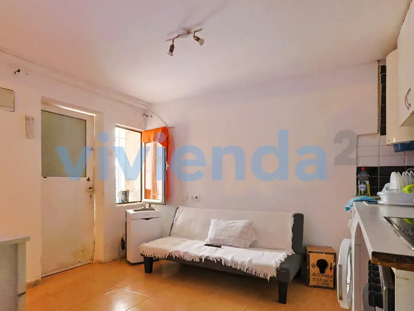 Sala de estar de Piso en venta en Madrid