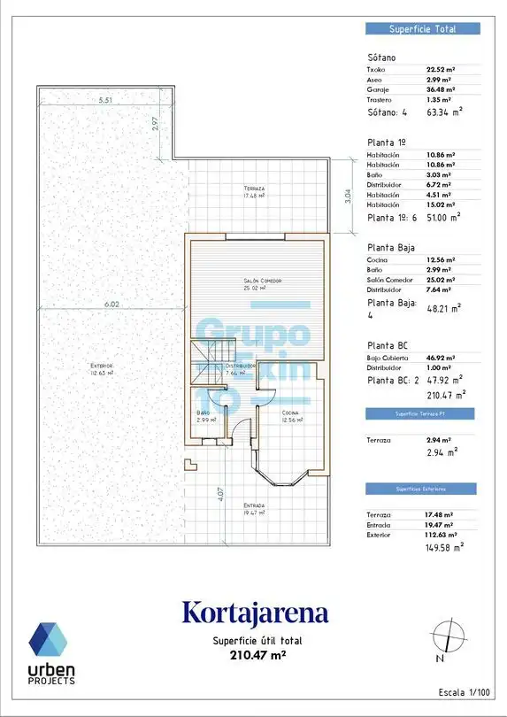 Detached homes for sale in Irun   with Heating