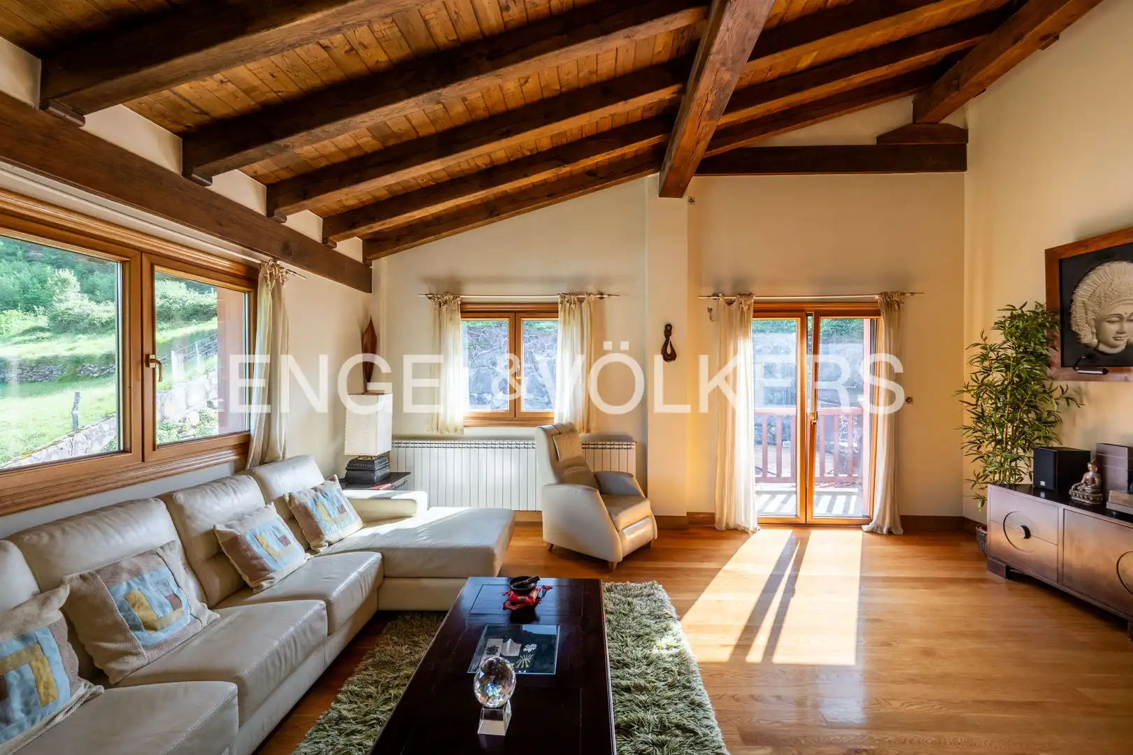 Sala de estar de Casa o chalet en venta en Elduain con Calefacción, Jardín privado y Terraza