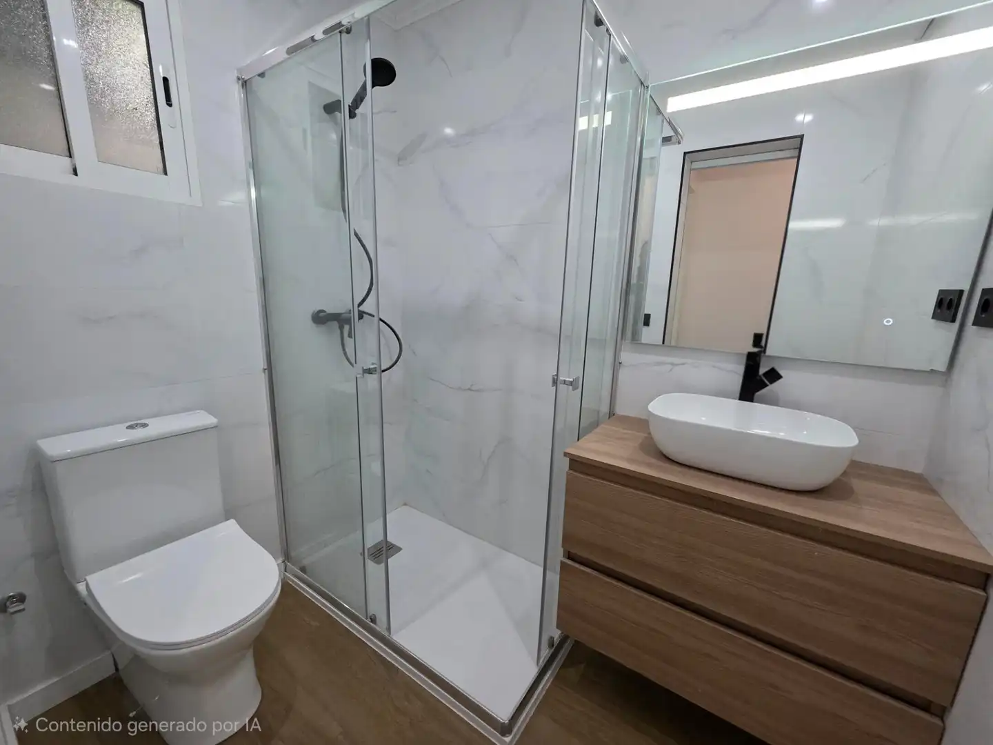 Bathroom of Flat for sale in Barcelona  with Air Conditioner and Heating