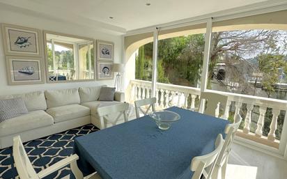 Terrasse von Wohnungen zum verkauf in Andratx mit Klimaanlage und Gemeinschaftspool