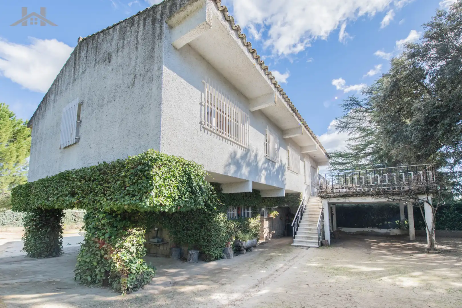 Vista exterior de Casa o chalet en venta en Galapagar con Calefacción, Jardín privado y Terraza