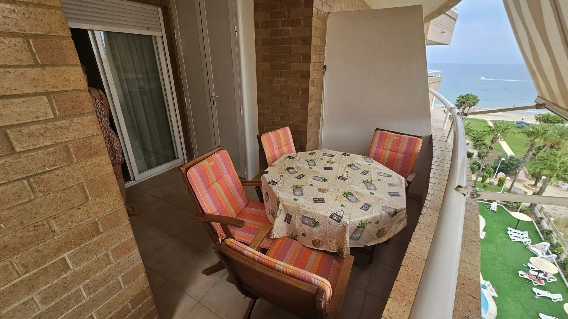 Terrace of Apartments for sale in Oropesa del Mar / Orpesa  with Air Conditioner, Heating and Terrace