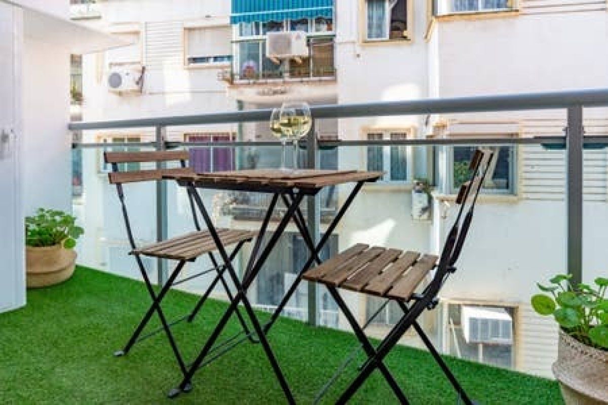 Terrassa de Estudi de lloguer en Torremolinos amb Aire condicionat, Calefacció i Terrassa