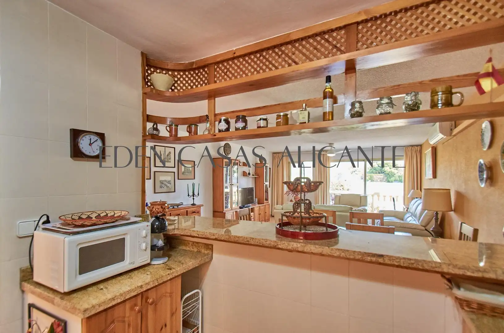 Kitchen of Flat for sale in El Campello  with Air Conditioner, Heating and Private garden