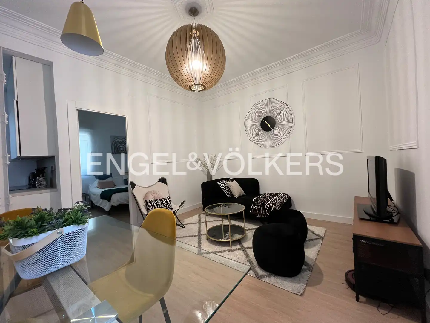 Sala de estar de Piso de alquiler en Madrid con Aire acondicionado y Calefacción
