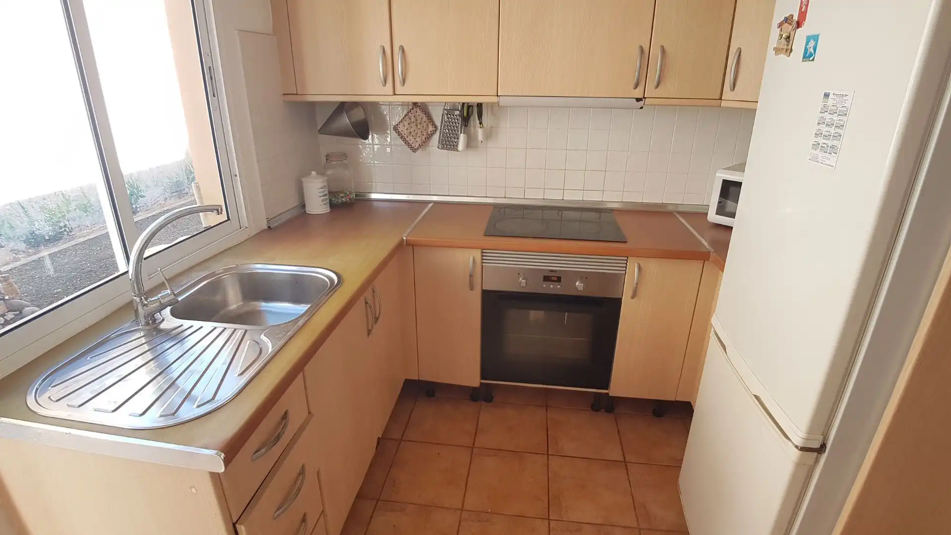 Cocina de Dúplex en venta en La Oliva con Jardín privado