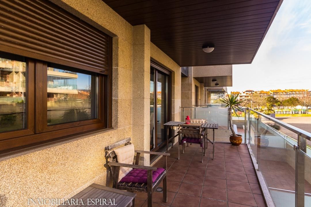 Terrassa de Apartament en venda en Sanxenxo amb Calefacció, Jardí privat i Terrassa