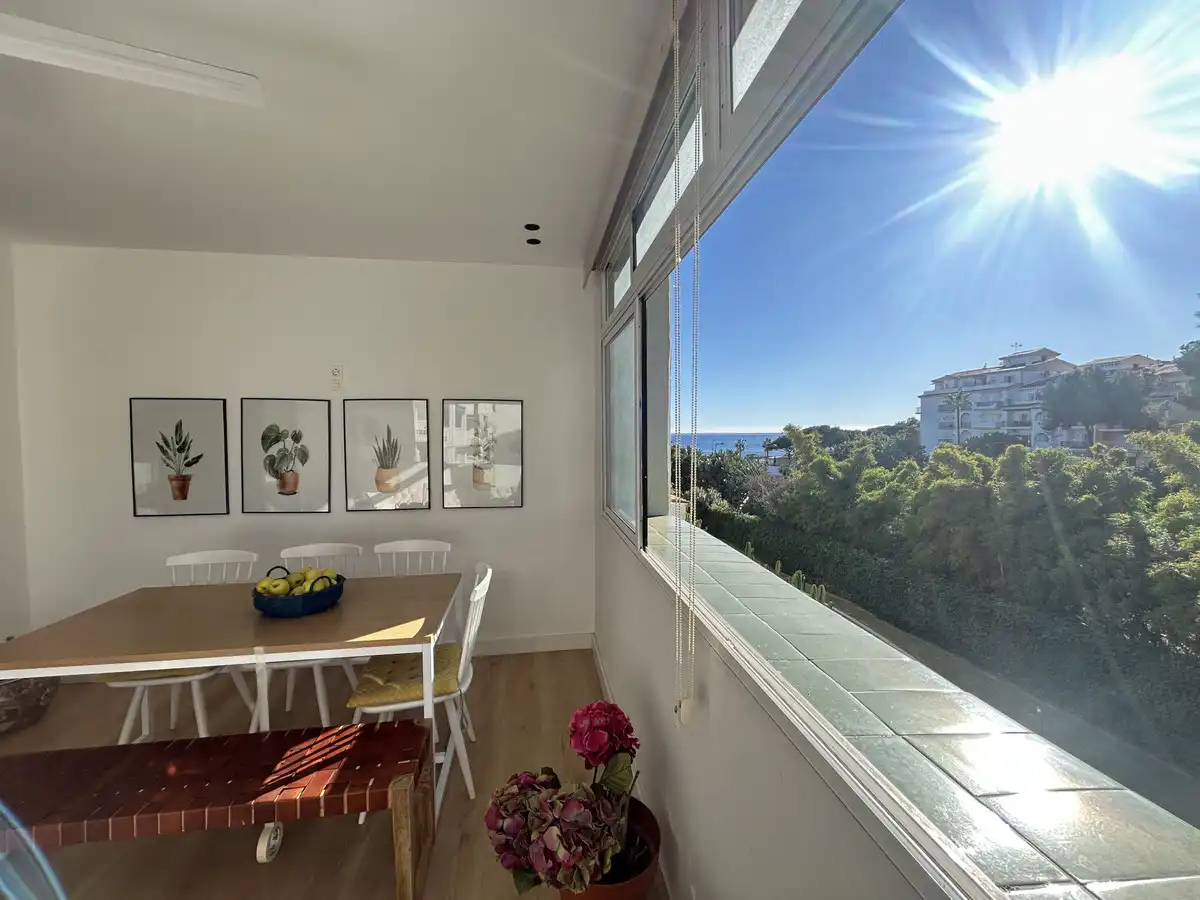 Esszimmer von Wohnung zum Verkauf in Marbella mit Klimaanlage, Terrasse und Möbliert