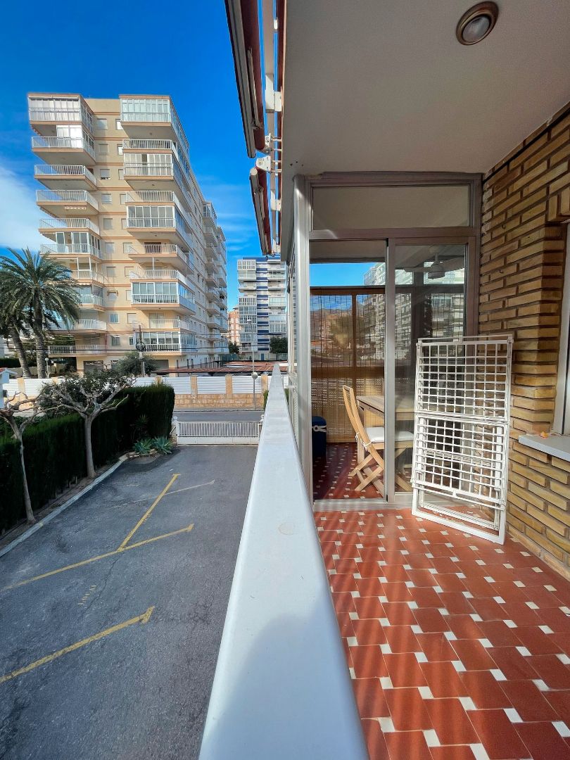 Terrassa de Apartament en venda en Benicasim / Benicàssim amb Aire condicionat, Calefacció i Jardí privat