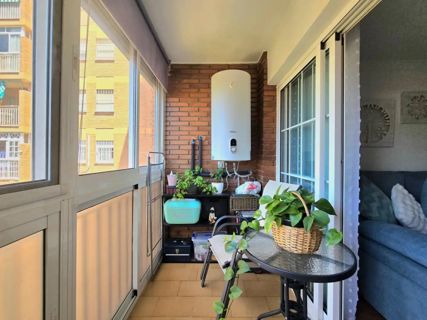 Terrasse von Wohnung zum Verkauf in Torremolinos mit Klimaanlage, Parkett und Terrasse