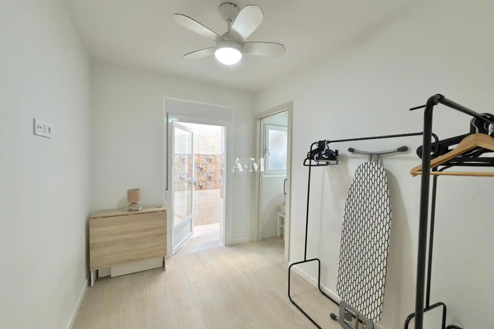 Schlafzimmer von Erdgeschoss zur Miete in San Pedro del Pinatar mit Möbliert, Ofen und Waschmaschine