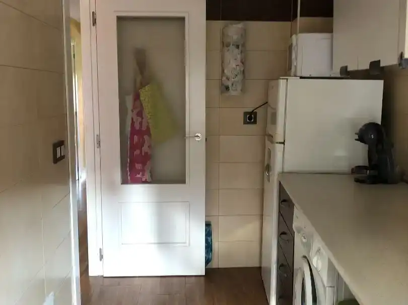 Cuina de Apartament de lloguer en Hervás amb Aire condicionat, Parquet i Moblat