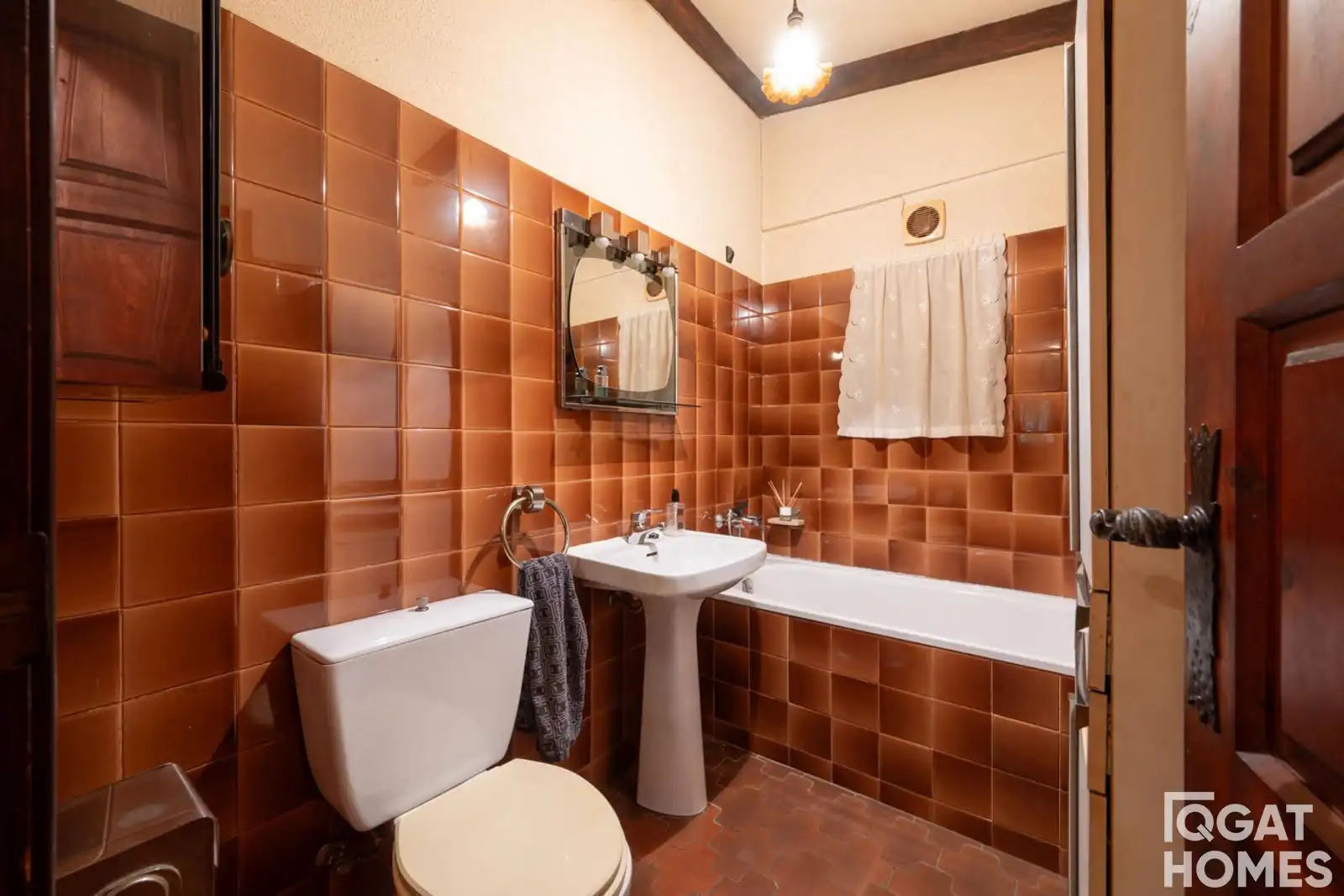 Baño de Casa o chalet en venta en Sant Cugat del Vallès con Calefacción, Terraza y Trastero