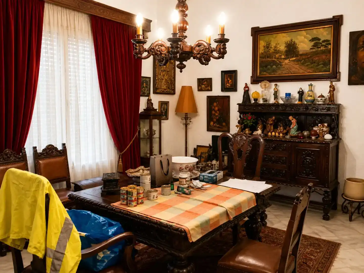 Dining room of Flat for sale in Sevilla  with Private garden