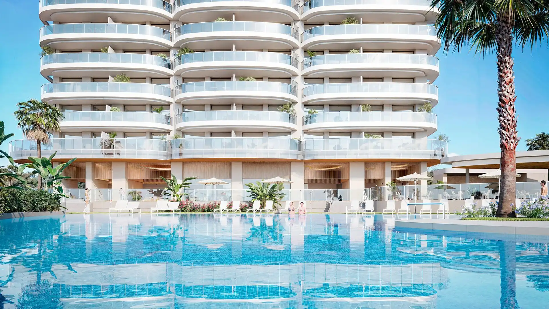 Apartment with pool for sale in Playa de Poniente, imagen 6