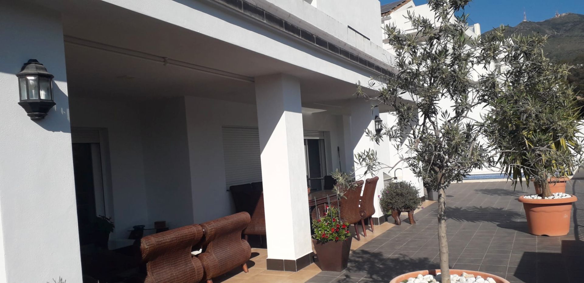 Terrassa de Casa o xalet en venda en Benalmádena amb Aire condicionat, Jardí privat i Terrassa