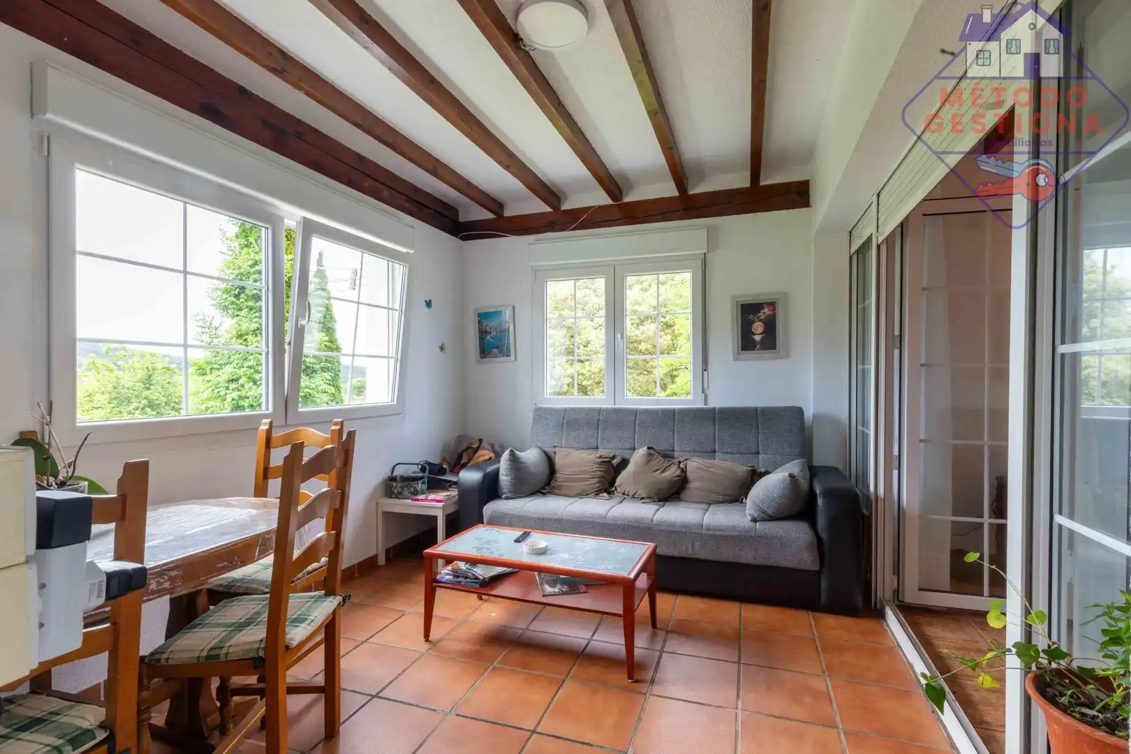 Sala de estar de Casa o chalet en venta en Santillana del Mar con Calefacción, Jardín privado y Terraza