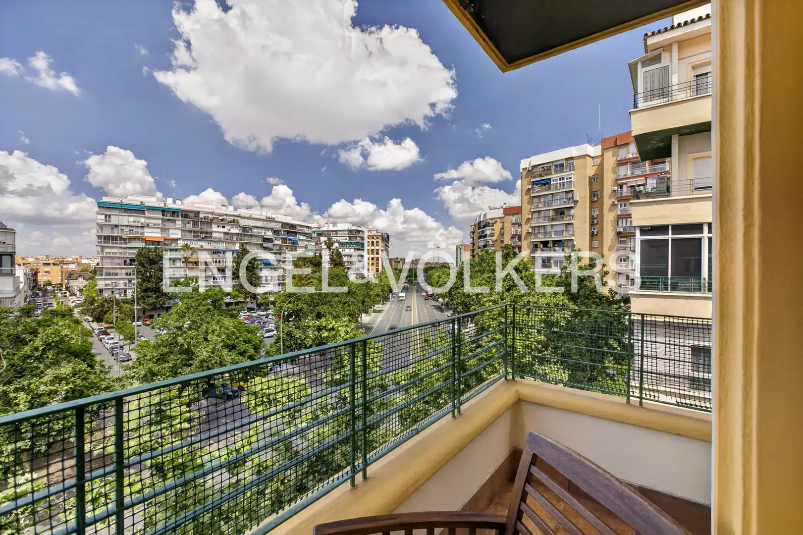 Balcony of Flat for sale in Sevilla  with Heating, Parquet flooring and Terrace