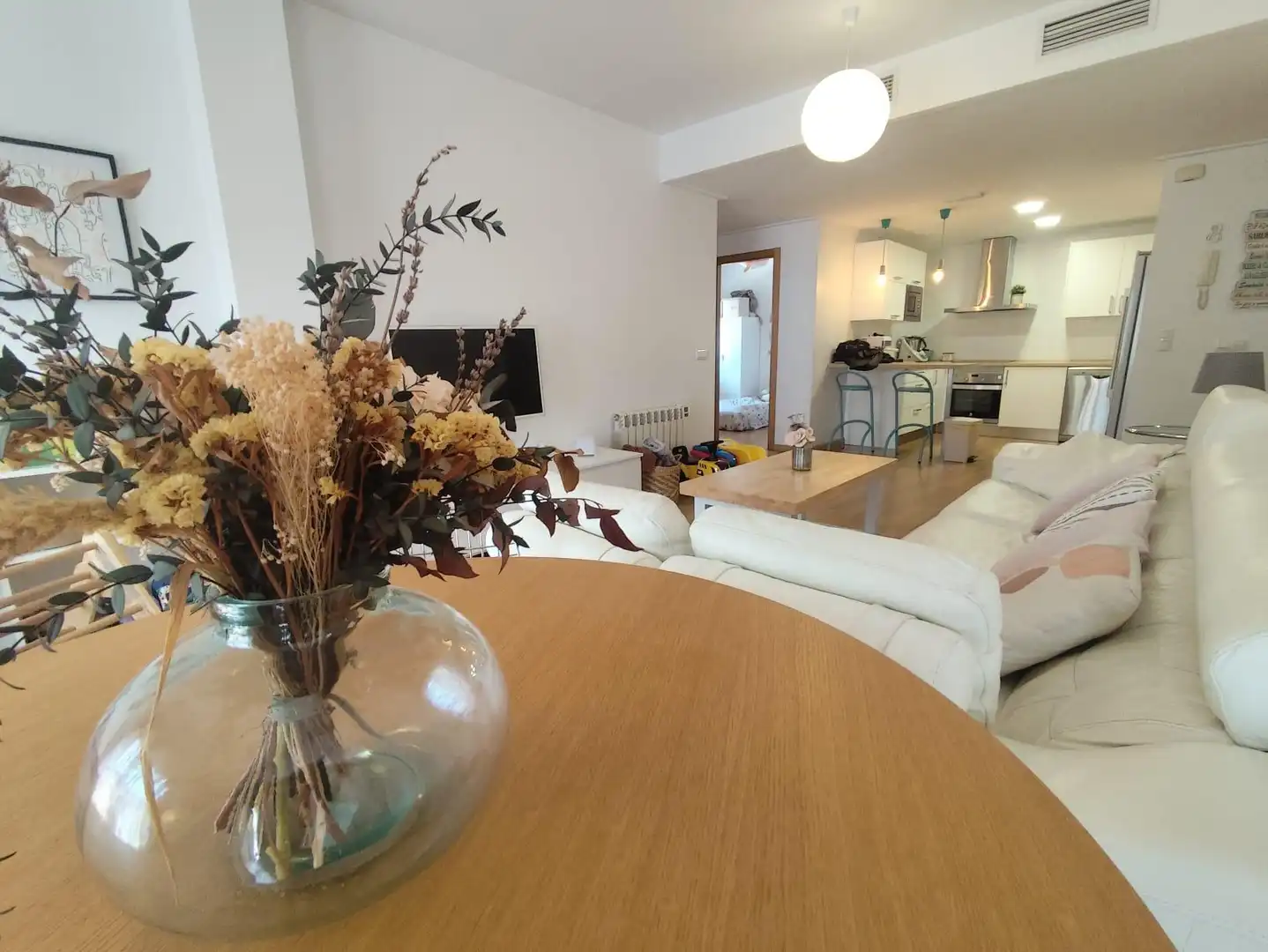 Living room of Flat for sale in  Murcia Capital  with Air Conditioner and Balcony