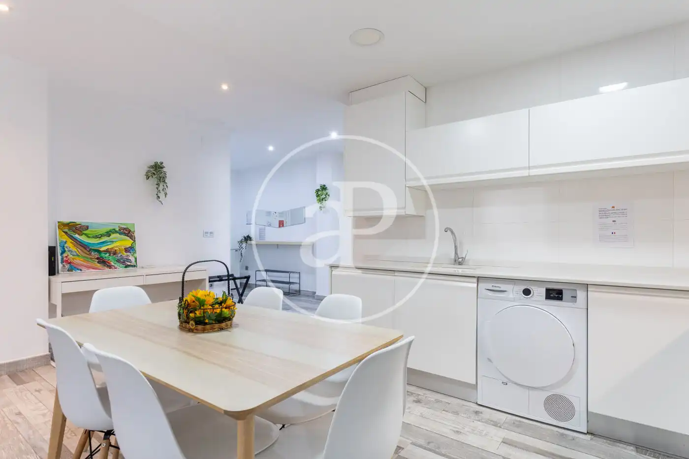 Cuina de Loft en venda en Castellón de la Plana / Castelló de la Plana amb Aire condicionat, Calefacció i Moblat