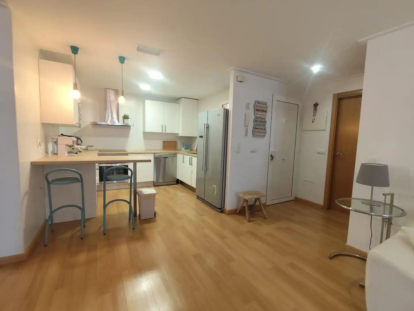 Küche von Wohnung zum Verkauf in Murcia mit Klimaanlage und Balkon