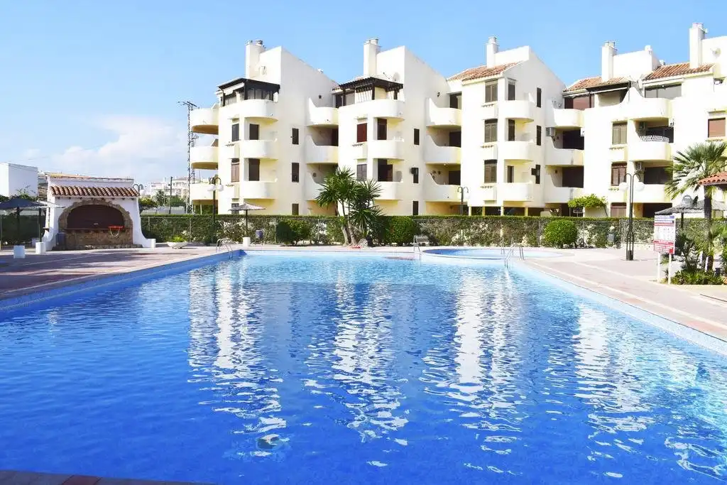 Swimming pool of Apartments for sale in Las Marinas / Les Marines