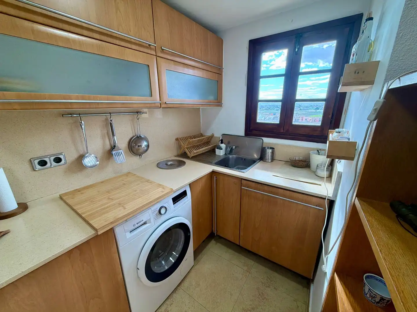 Kitchen of Apartments for sale in Alboraya  with Air Conditioner and Storage room