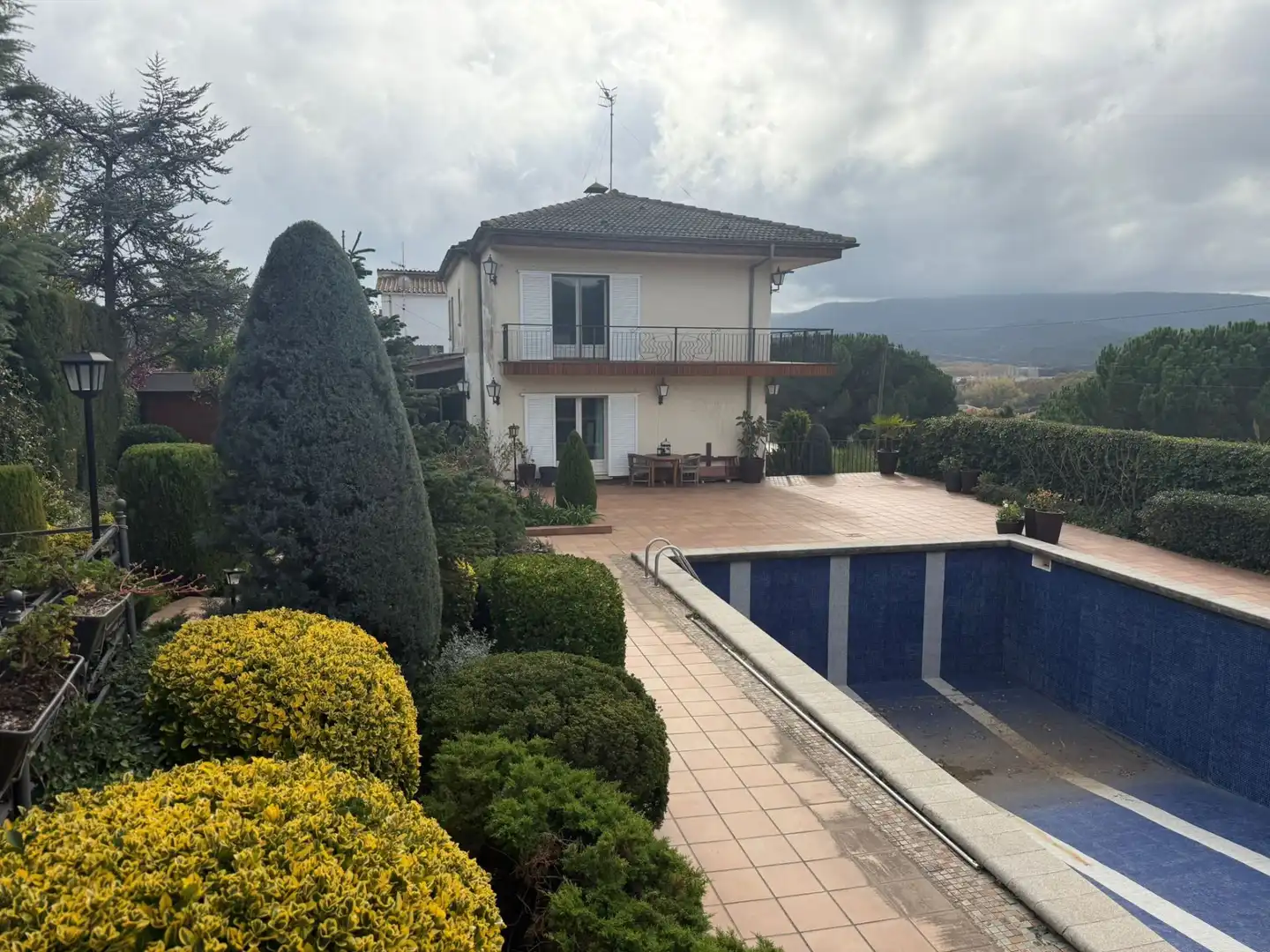 Vista exterior de Casa o chalet en venta en Sant Celoni con Aire acondicionado, Calefacción y Jardín privado