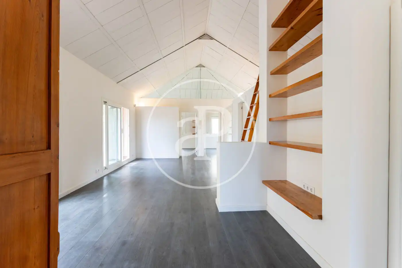 Sala de estar de Casa o chalet de alquiler en Barcelona con Aire acondicionado, Calefacción y Terraza