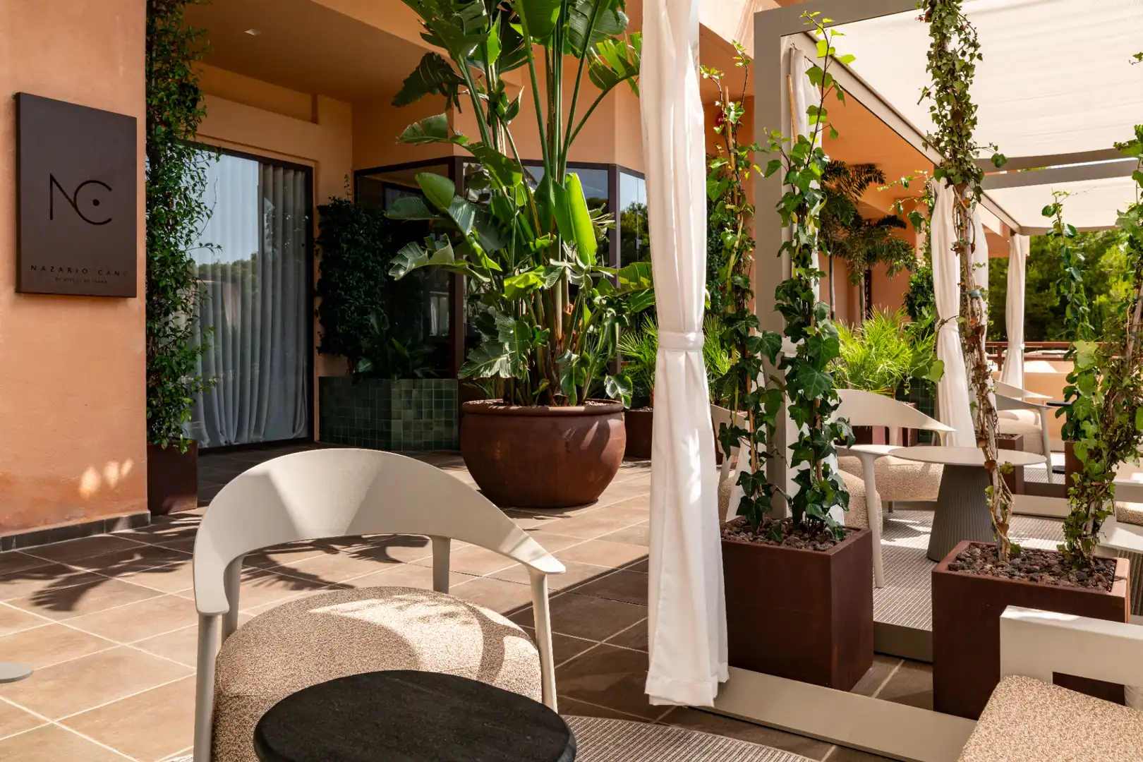 Terrassa de Apartament en venda en Moraira amb Aire condicionat, Calefacció i Jardí privat