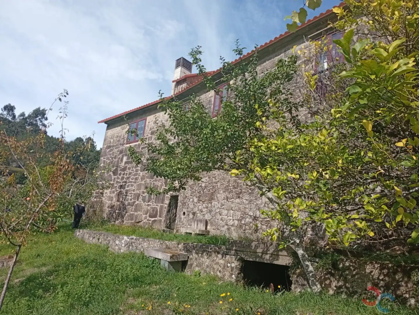Vista exterior de Casa o chalet en venta en Campo Lameiro