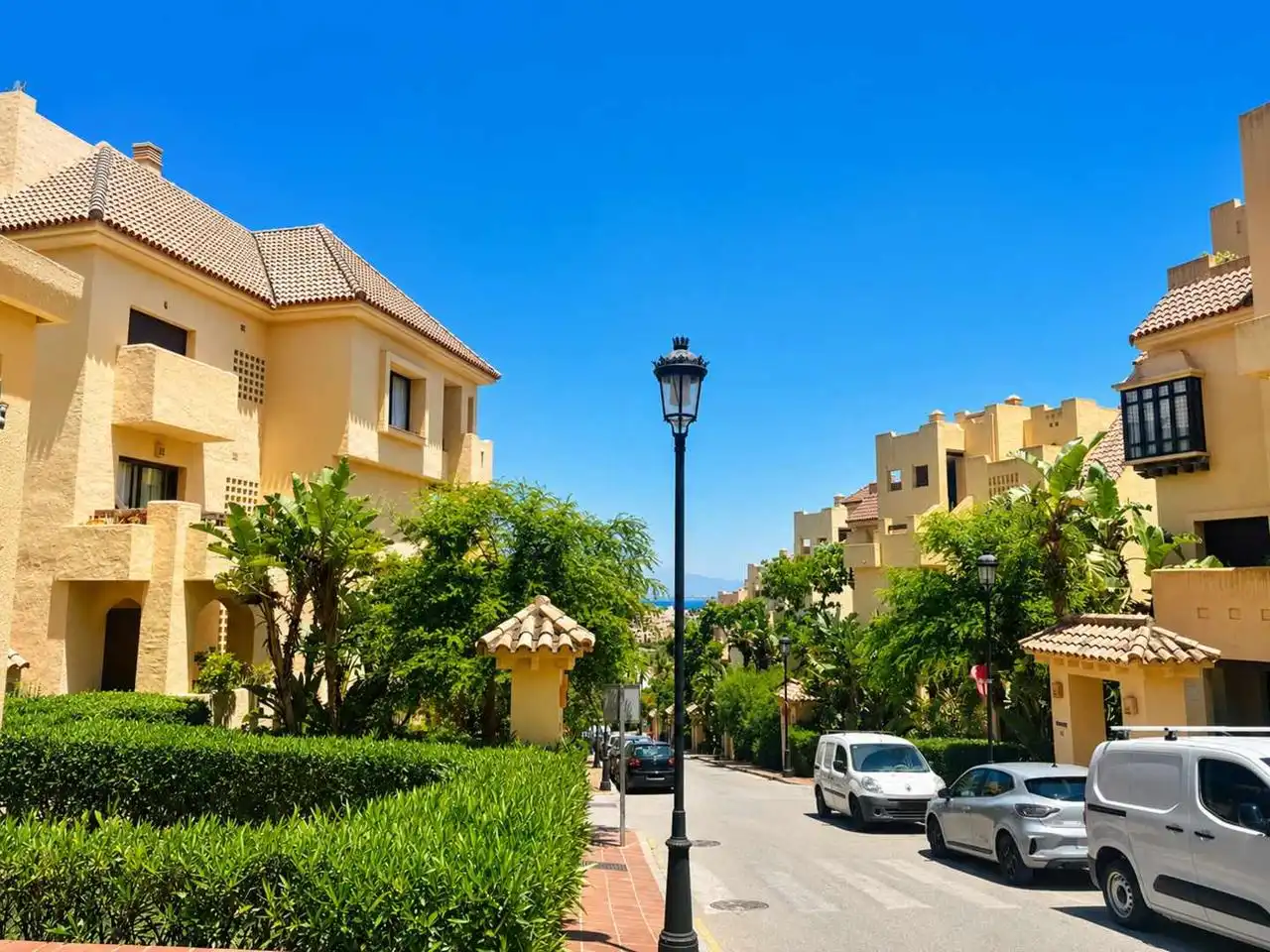 Vista exterior de Apartamento en venta en Manilva con Aire acondicionado, Calefacción y Terraza