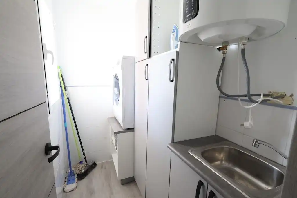Cocina de Apartamento en venta en Orihuela con Aire acondicionado, Jardín privado y Terraza