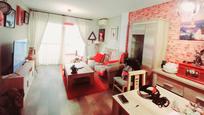 Living room of Flat for sale in Rincón de la Victoria  with Air Conditioner, Terrace and Balcony