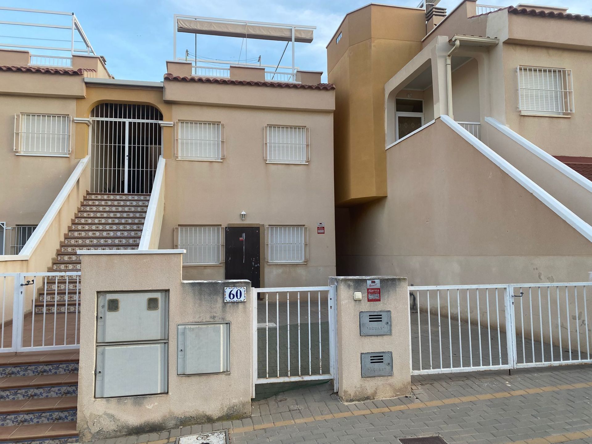 Vista exterior de Casa o xalet en venda en Mazarrón amb Jardí privat