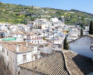 Exterior view of House or chalet for sale in  Granada Capital  with Private garden, Terrace and Balcony