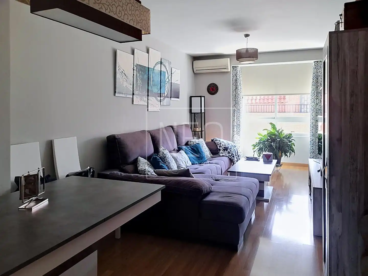 Sala de estar de Ático en venta en Leganés con Aire acondicionado, Calefacción y Terraza