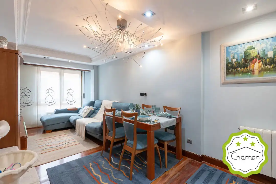 Dining room of Flat for sale in Portugalete  with Heating, Terrace and Storage room