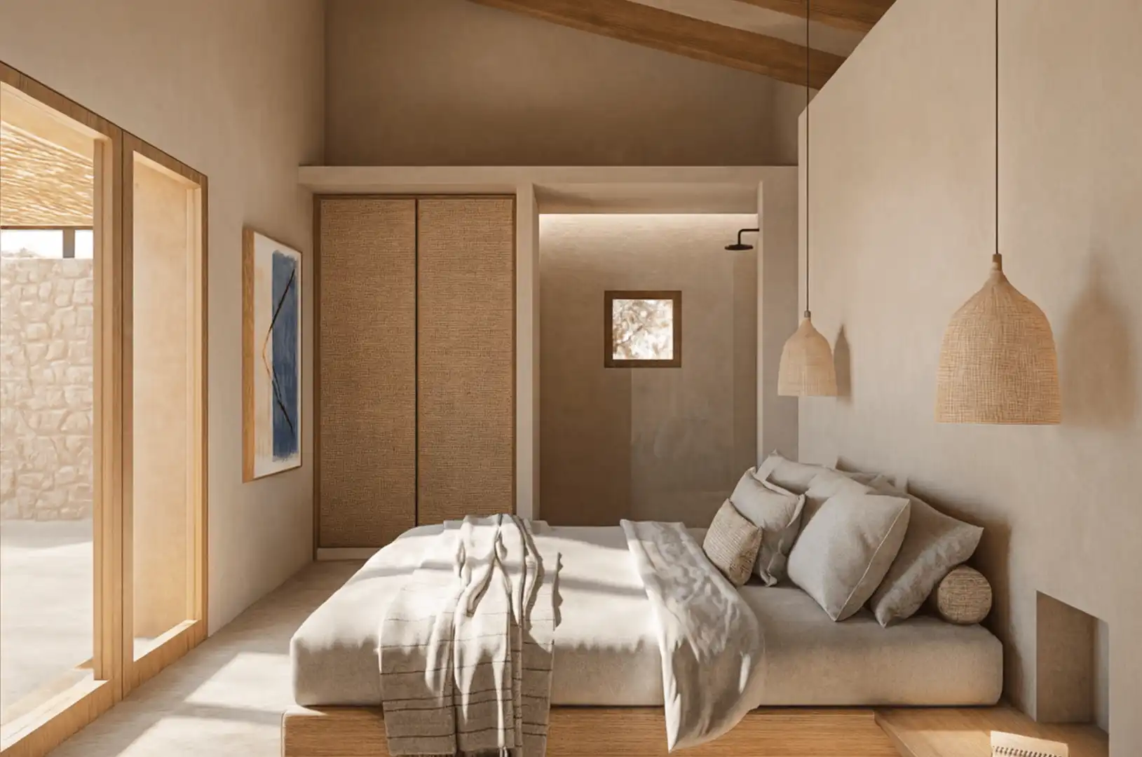 Bedroom of Country homes for sale in Petra, Illes Balears