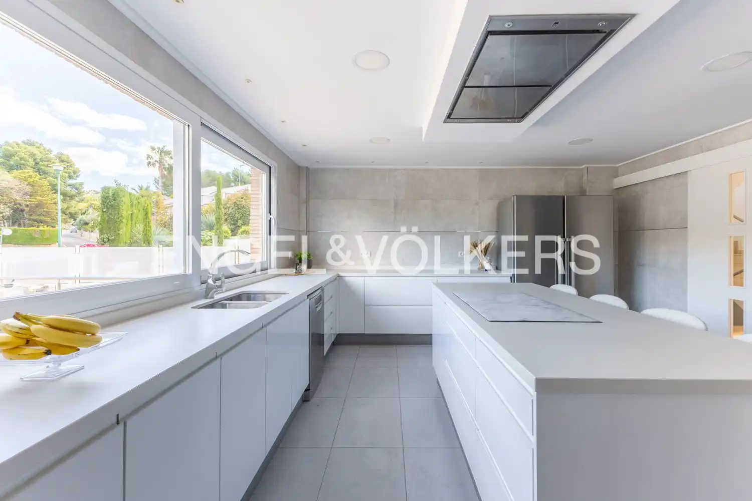 Cocina de Casa o chalet en venta en Puçol con Aire acondicionado, Calefacción y Jardín privado