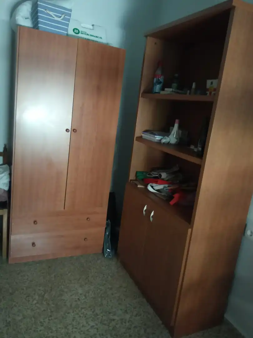 Schlafzimmer von Wohnung zur Miete in Jaén mit Klimaanlage, Heizung und Möbliert