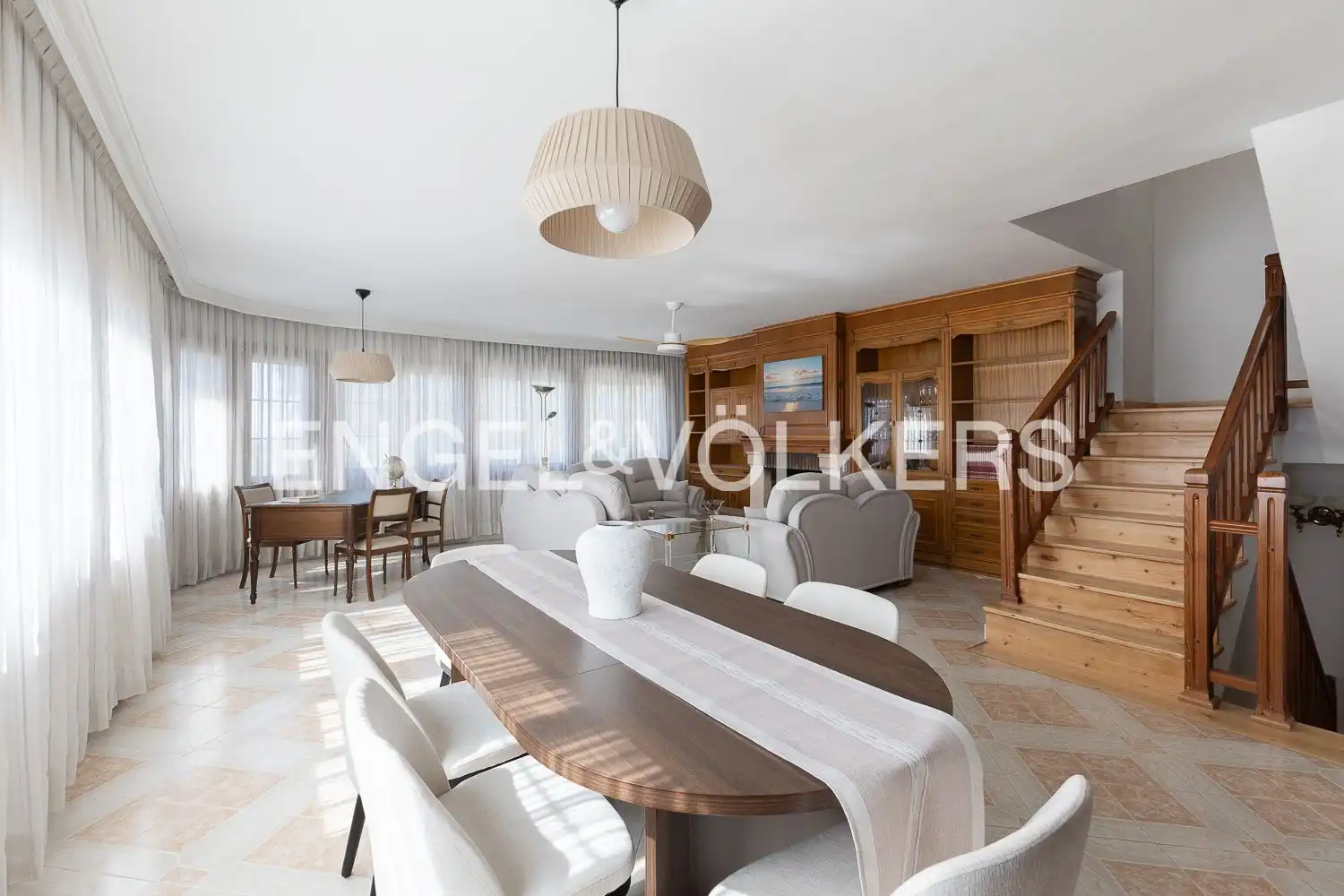 Comedor de Casa o chalet de alquiler en La Pobla de Farnals con Aire acondicionado, Calefacción y Jardín privado