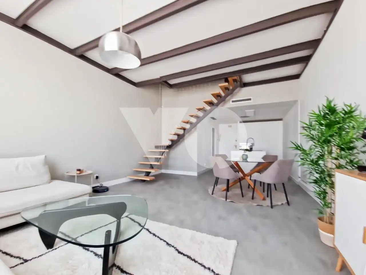 Sala de estar de Dúplex en venta en Madrid con Aire acondicionado y Calefacción