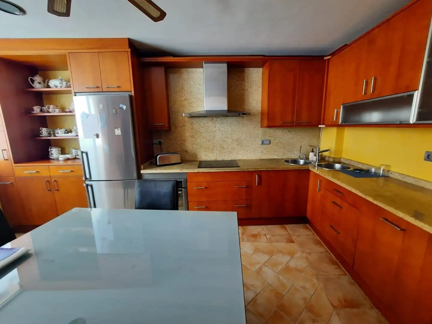 Kitchen of Flat for sale in Lorca  with Parquet flooring, Storage room and Furnished