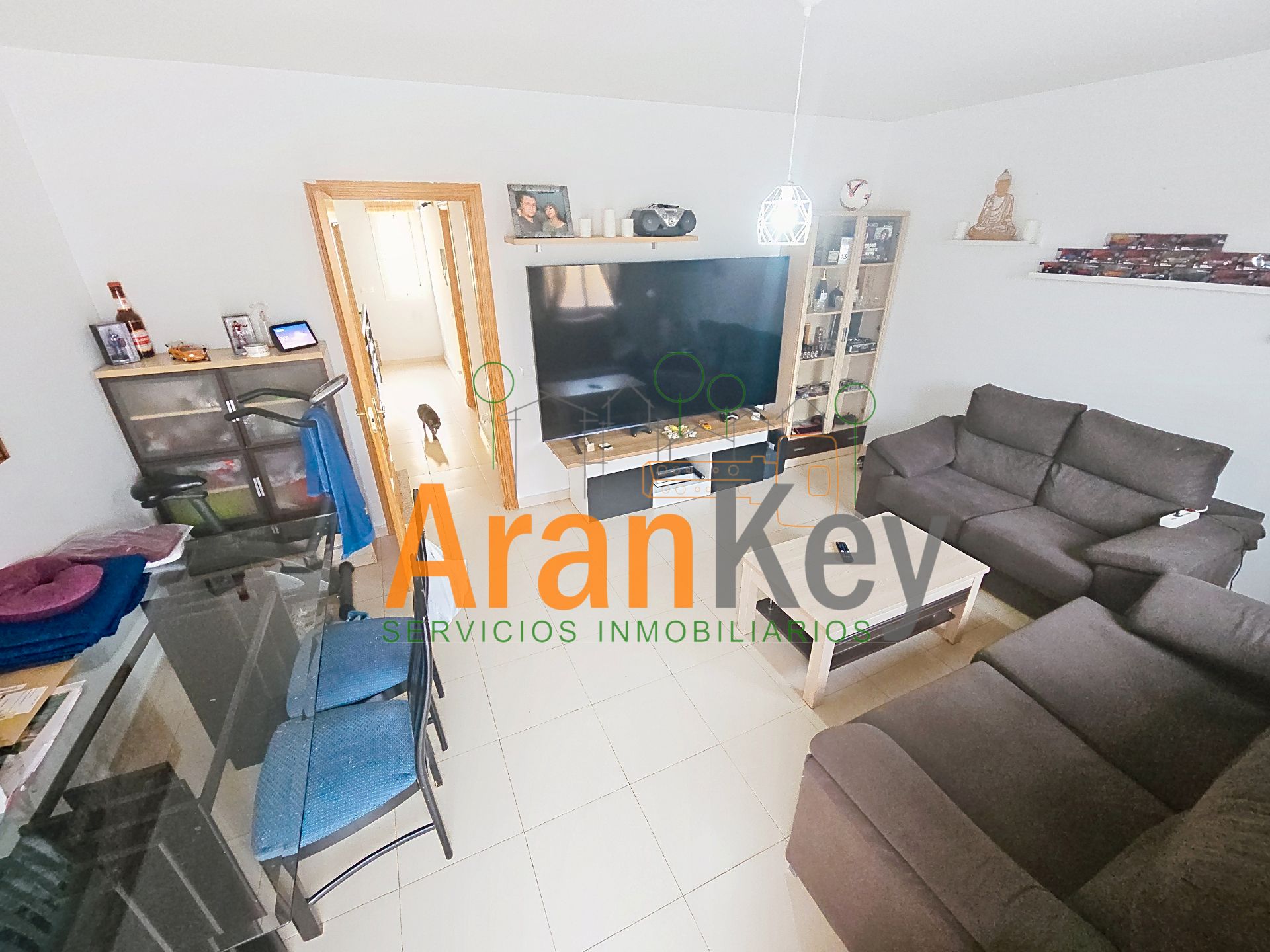 Living room of Single-family semi-detached for sale in Huerta de Valdecarábanos  with Heating and Private garden