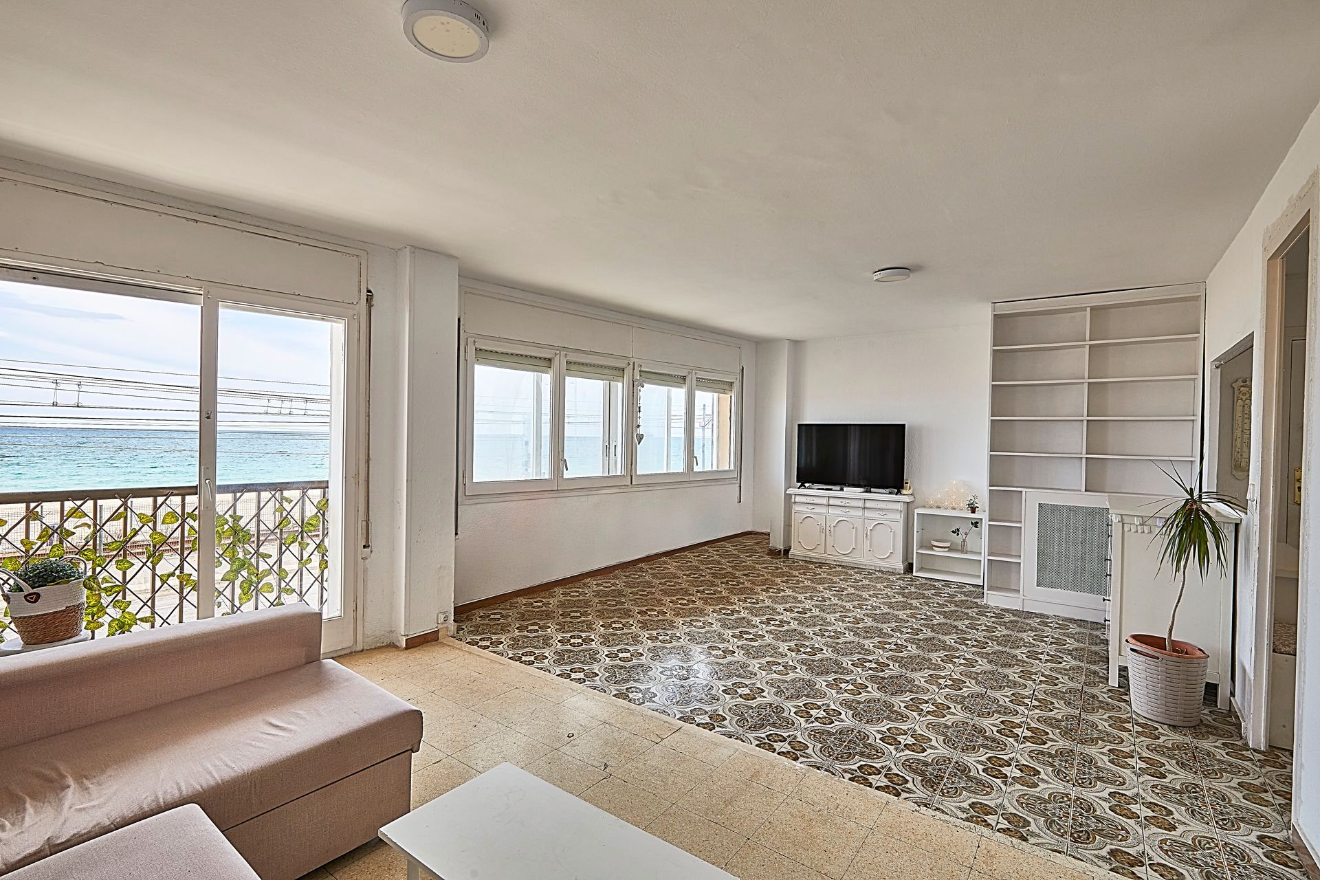 Living room of Flat for sale in Premià de Mar  with Heating